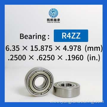 Deep Groove Ball Bearing R4zz/2rs 6.35*15.875*4.978